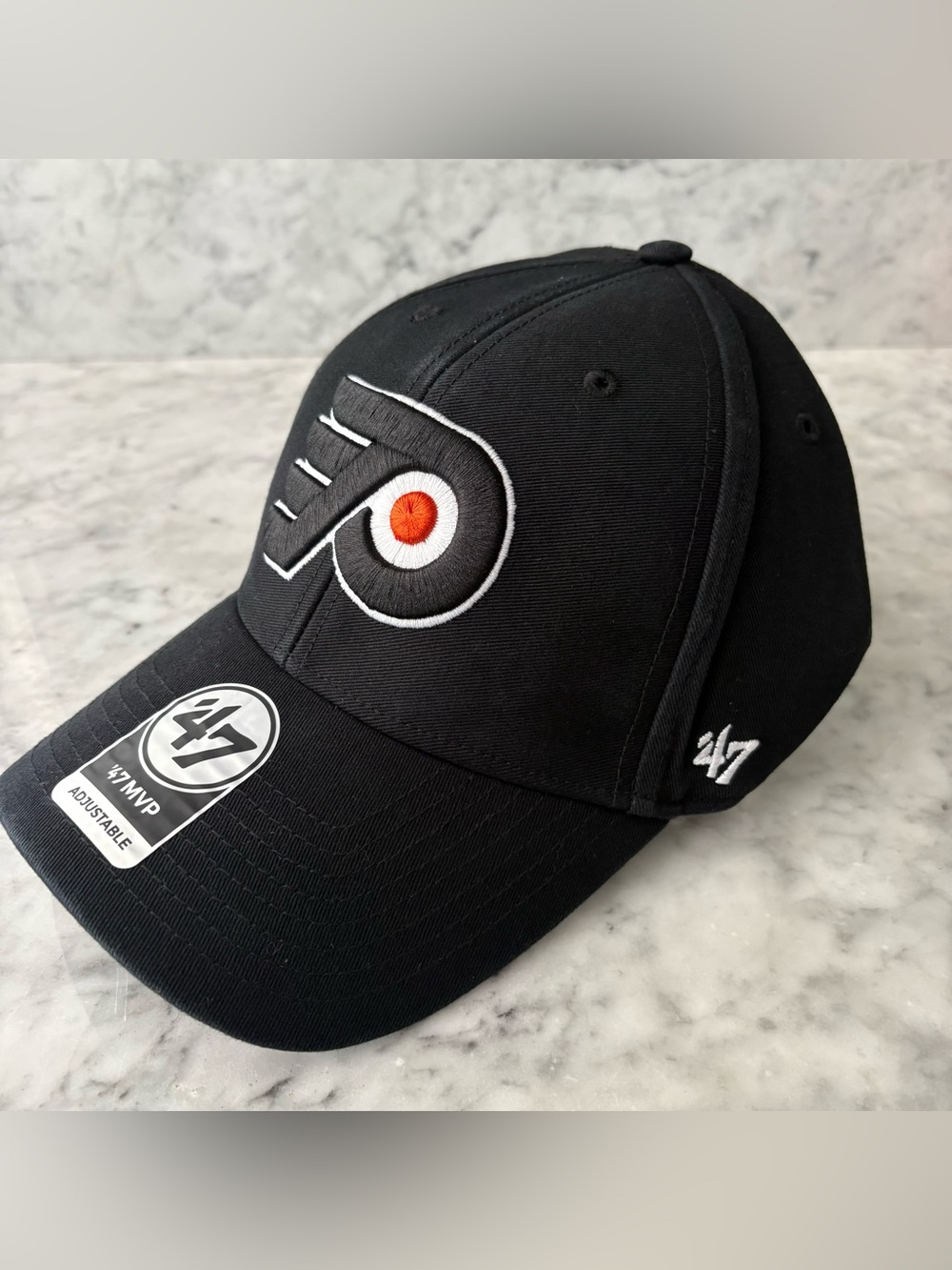 ‘47 Brand Philadelphia Flyers Legend MVP Adjustable Strap Hat Black NHL